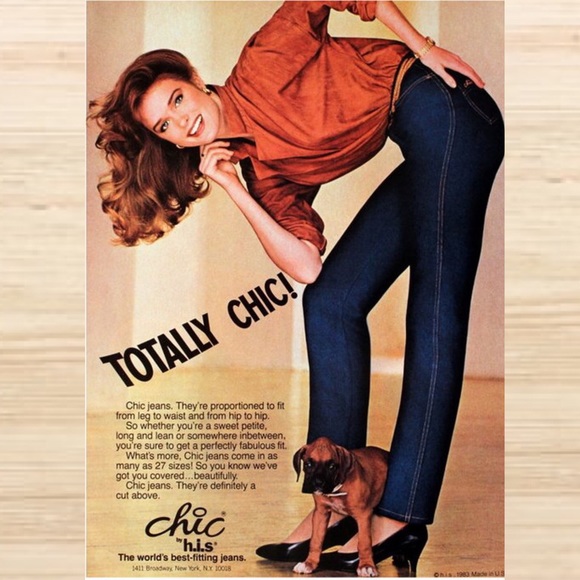 Chic Vintage 70s/80s Jeans - Picture 4 of 8